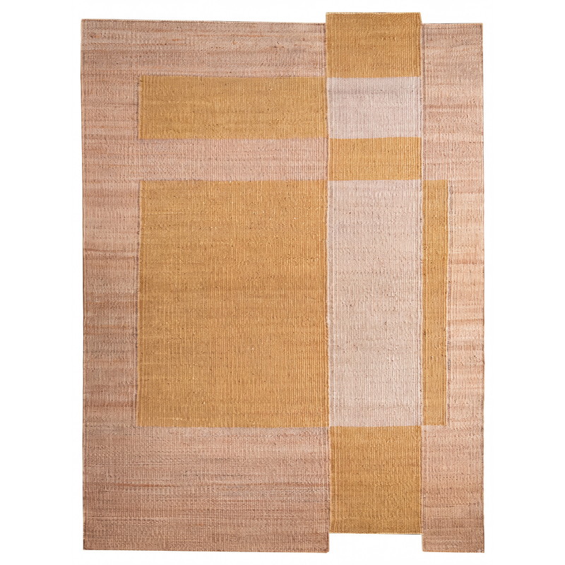Naksh Rug in Natural / Pale Gold — full view
