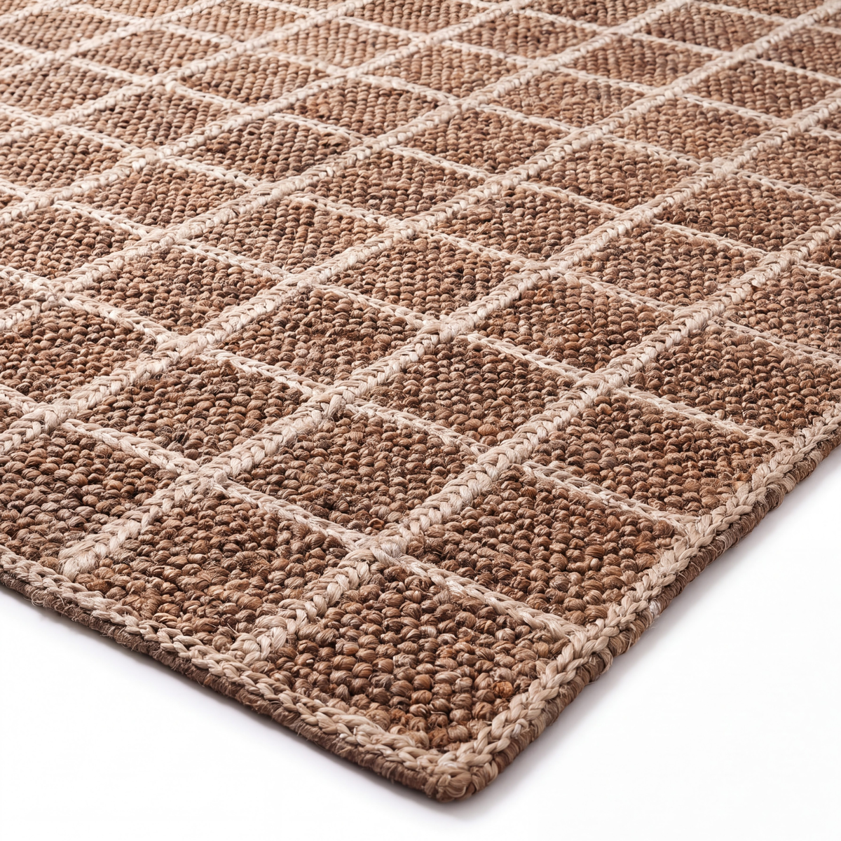 Pasa Rug in Natural / Bleached White — full view