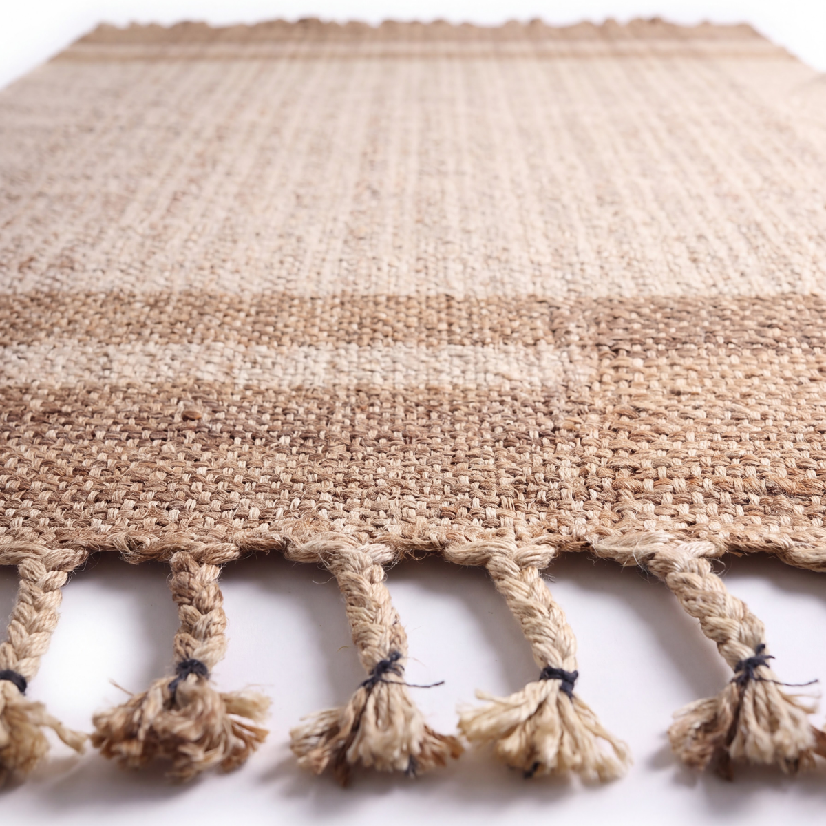 Kiwaad Rug in Natural / Bleached White — close-up
