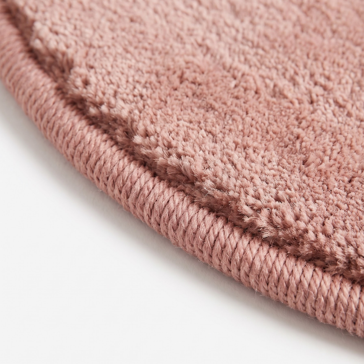 Loop Rug in Coral Almond/Coral Almond — close-up