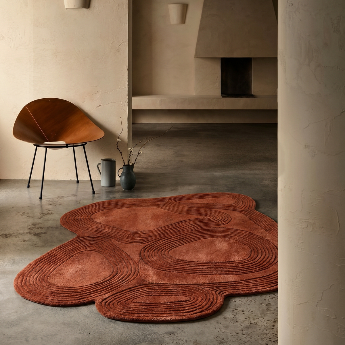 Loop Rug in Picante/Picante — additional view