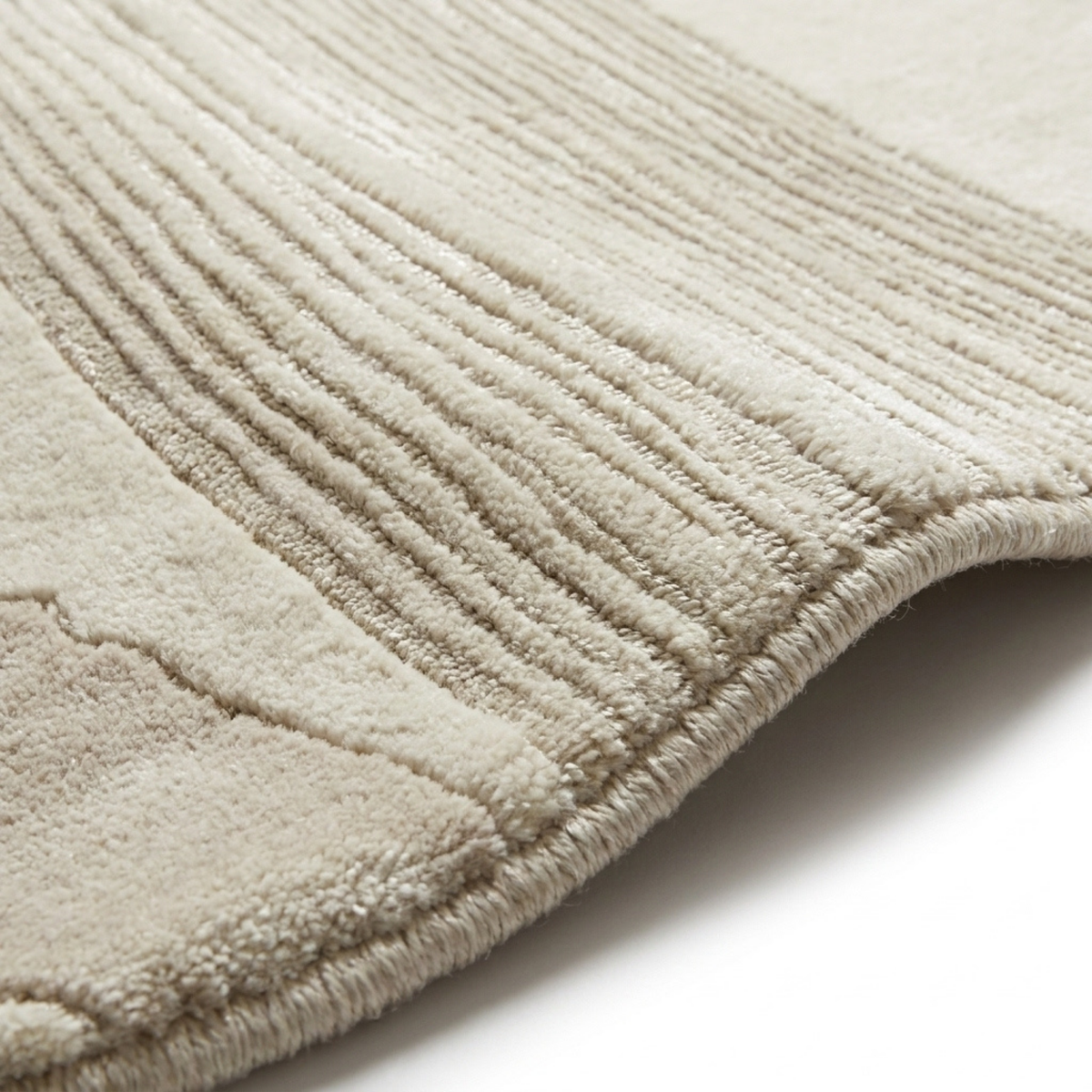 Shoal Rug in Marshmallow/Bone white — full view