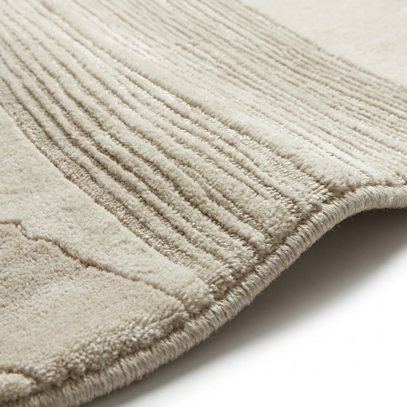 Shoal Rug in Marshmallow/Bone white — full view